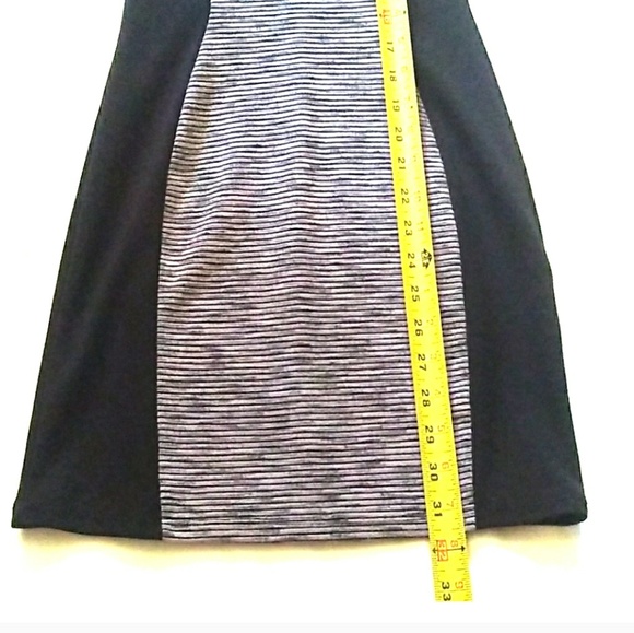 H & M Divided Black / Gray BodyCon Dress - Picture 5 of 8